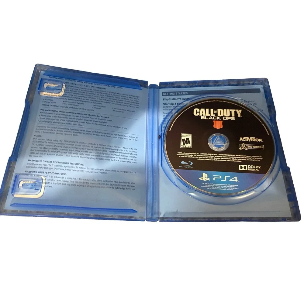 Call of Duty Black Ops 4 Playstation 4 PS4 War Shooter Zombies